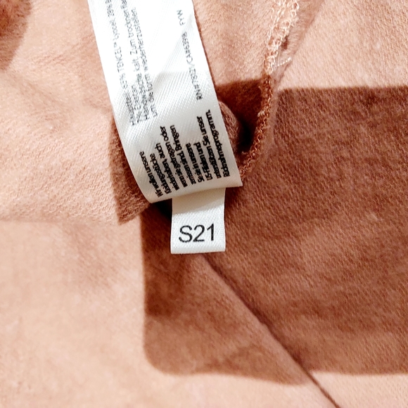 Eileen Fisher Cozy Brushed Terry Raglan-Sleeve Tunic size XS - Picture 8 of 11